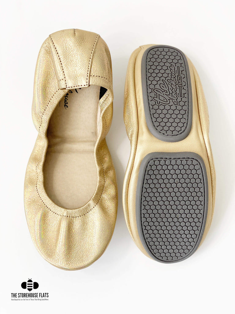 Golden Rainbow Storehouse Flats - December Release Ballet Flats