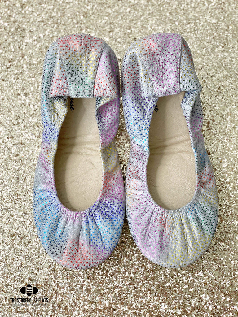 Over the Rainbow Storehouse Flats - December Release Ballet Flats