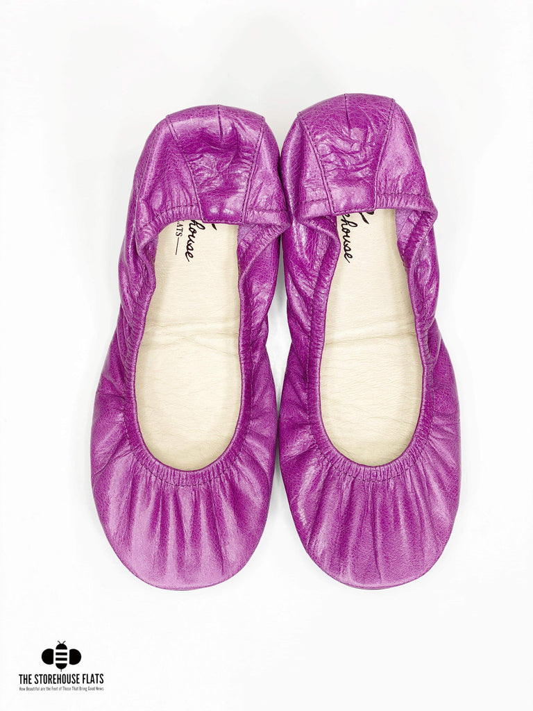 Orchid Oil Tanned | The Storehouse Flats