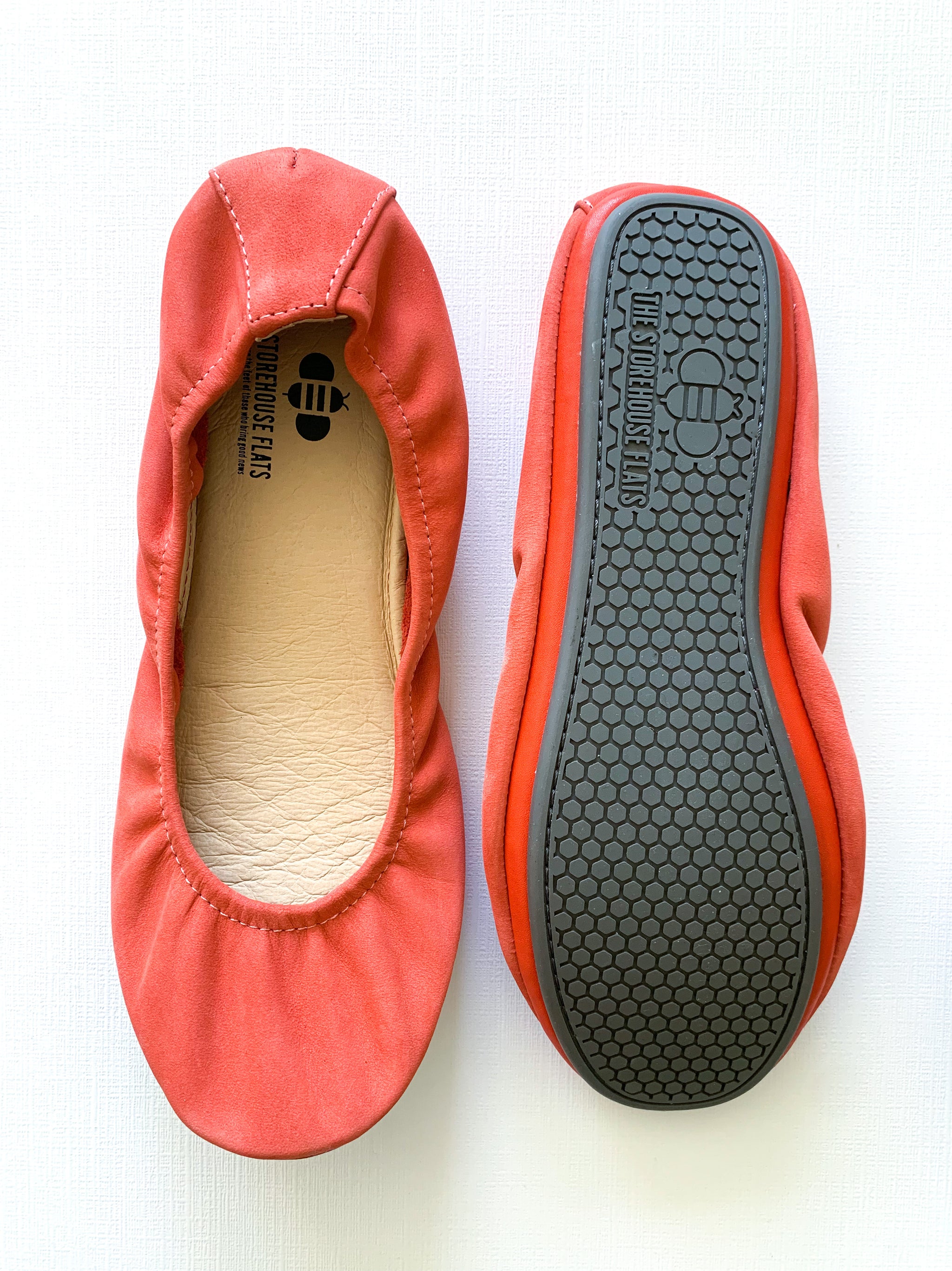 Coral Nubuck – The Storehouse Flats Official - Main Image